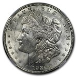 1921-D Stage Coach Morgan Dollar BU NGC