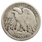 1921-D Walking Liberty Half Dollar Fine-12 PCGS CAC