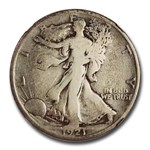 1921-D Walking Liberty Half Dollar Good-6 NGC