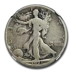 1921-D Walking Liberty Half Dollar VG-8 NGC