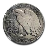 1921-D Walking Liberty Half Dollar VG-8 NGC