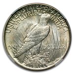 1921 High-Relief Peace Dollar MS-65 NGC