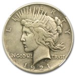1921 High-Relief Peace Dollar VF-35 NGC