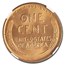 1921 Lincoln Cent MS-66 NGC (Red)