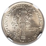 1921 Mercury Dime MS-65 NGC (FB)