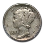 1921 Mercury Dime VF-35 PCGS