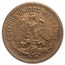 1921 Mexico Bronze 10 Centavos AU (Details)