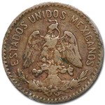 1921 Mexico Bronze 10 Centavos VF
