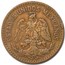 1921 Mexico Bronze 10 Centavos XF