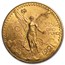 1921 Mexico Gold 50 Pesos BU