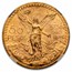 1921 Mexico Gold 50 Pesos MS-62 NGC