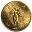 1921 Mexico Gold 50 Pesos MS-62 PCGS