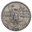 1921 Mexico Silver 2 Pesos Winged Victory Avg Circ