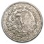 1921 Mexico Silver 2 Pesos Winged Victory Avg Circ