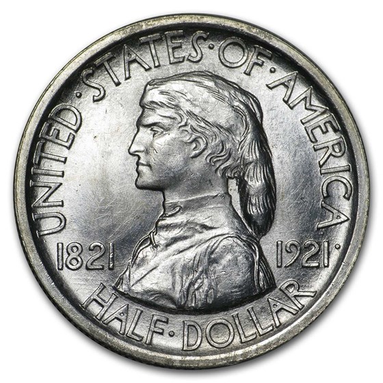 1921 Missouri Tercentenary Half Dollar Commem BU 1921 Missouri Tercentenary Half Dollar Commem BU