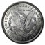 1921 Morgan Dollar BU - w/100th Anniv Art Deco Snowflake Card