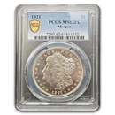 1921 Morgan Dollar MS-62 PCGS (PL)