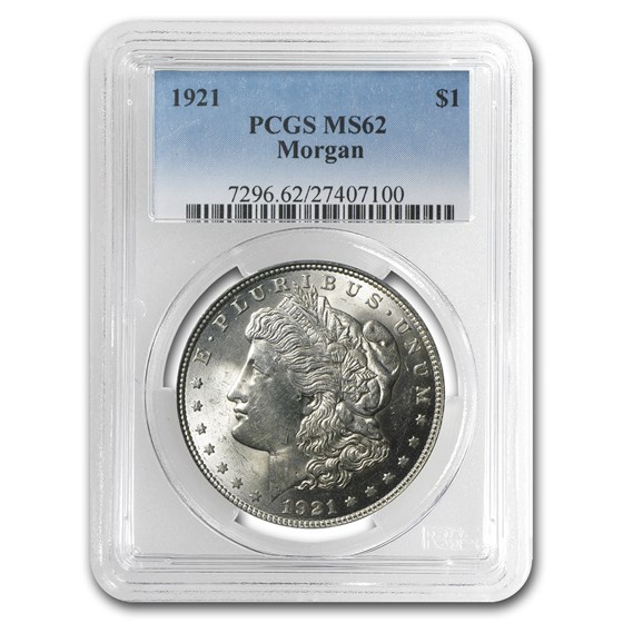 1921 Morgan Dollar MS-62 PCGS 1921 Morgan Dollar MS-62 PCGS