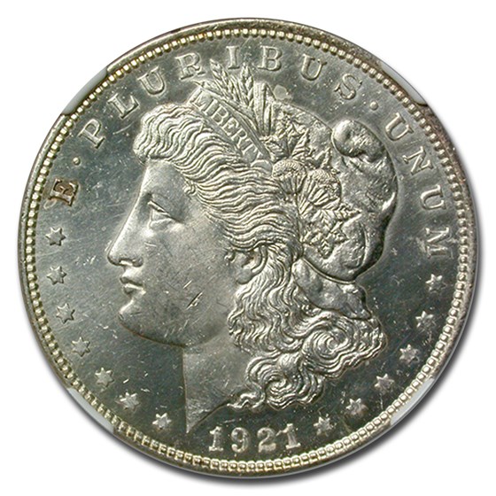 1921 Morgan Dollar MS-63 NGC (PL) 1921 Morgan Dollar MS-63 NGC (PL)