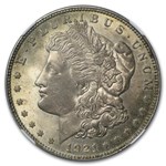 1921 Morgan Dollar MS-63 NGC (Toned)