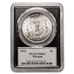 1921 Morgan Dollar MS-63 PCGS (100th Anniversary Label)