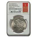 1921 Morgan Dollar MS-64 NGC (Mint Error Struck 10% Off Center) 1921 Morgan Dollar MS-64 NGC (Mint Error Struck 10% Off Center)