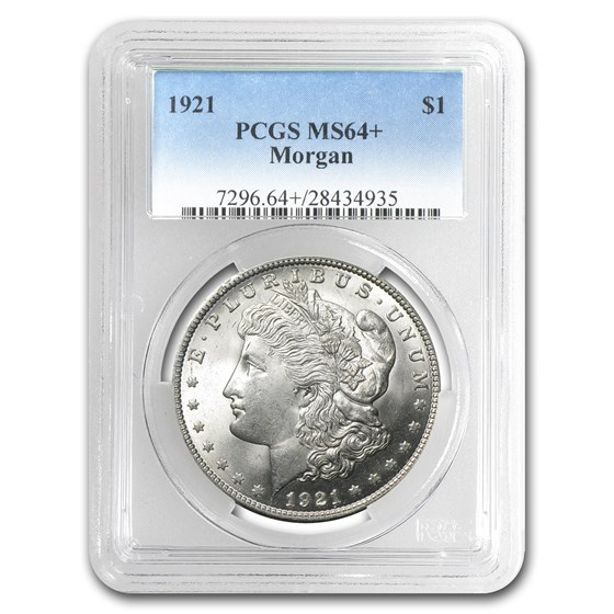1921 Morgan Dollar MS-64+ PCGS 1921 Morgan Dollar MS-64+ PCGS