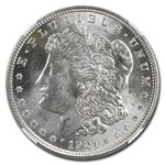 1921 Morgan Dollar MS-65 NGC (Green Label)