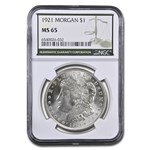 1921 Morgan Dollar MS-65 NGC (Green Label)
