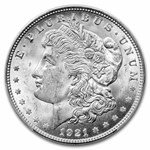 1921 Morgan Dollar MS-65 PCGS