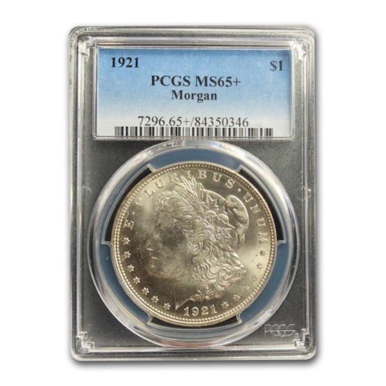 1921 Morgan Dollar MS-65+ PCGS 1921 Morgan Dollar MS-65+ PCGS