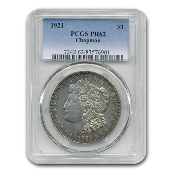 1921 Morgan Dollar PR-62 PCGS 1921 Morgan Dollar PR-62 PCGS