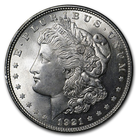 Buy 1921 Morgan Silver Dollar 100th Anniversary BU - 1921-2021 | APMEX