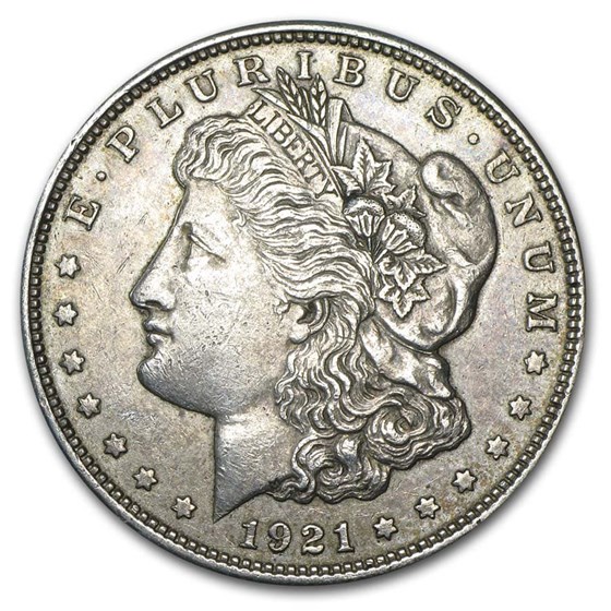 1921 P, D, or S Mint Morgan Silver Dollars VG-XF (Random)