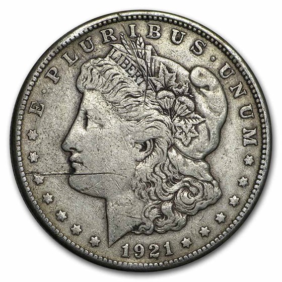 1921 P, D, or S Morgan Silver Dollar Cull (Random) 1921 P, D, or S Morgan Silver Dollar Cull (Random)