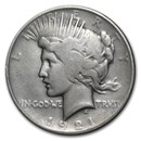 1921 Peace Dollar AG (High Relief)