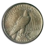1921 Peace Dollar AU-50 PCGS