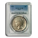 1921 Peace Dollar AU-50 PCGS