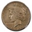 1921 Peace Dollar AU-53 NGC