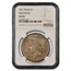 1921 Peace Dollar AU-53 NGC
