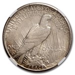 1921 Peace Dollar AU-58 NGC