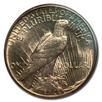 1921 Peace Dollar AU-58 PCGS