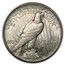 1921 Peace Dollar AU (High Relief)