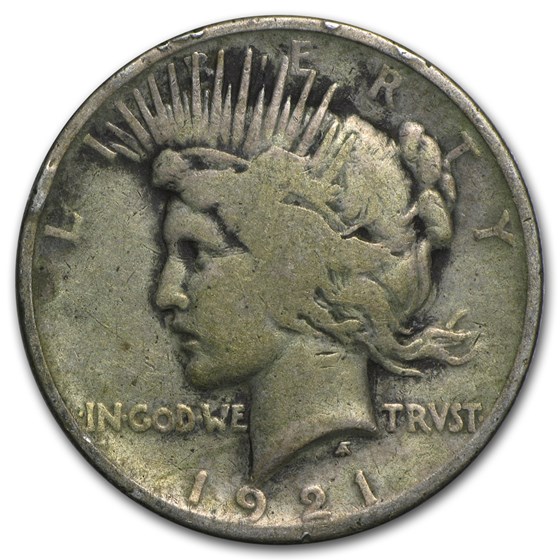 1921 Peace Dollar Good (High Relief)