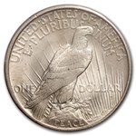 1921 Peace Dollar MS-63 PCGS