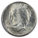 1921 Peace Dollar MS-64 PCGS