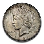 1921 Peace Dollar MS-65 PCGS (Toned)