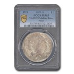 1921 Peace Dollar MS-65 PCGS (VAM 1F, Polishing Lines, Elite 30)