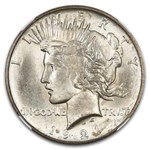 1921 Peace Dollar MS-66+ NGC