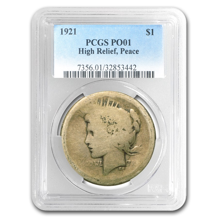 1921 Peace Dollar Poor-1 PCGS (Low Ball Registry)